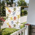 thumbnail image 5 of Wukai Cartoon Monkey Garden Flags Double Sided Welcome Garden Yard House Flags Outside Outdoor House (Only Flag), 5 of 8