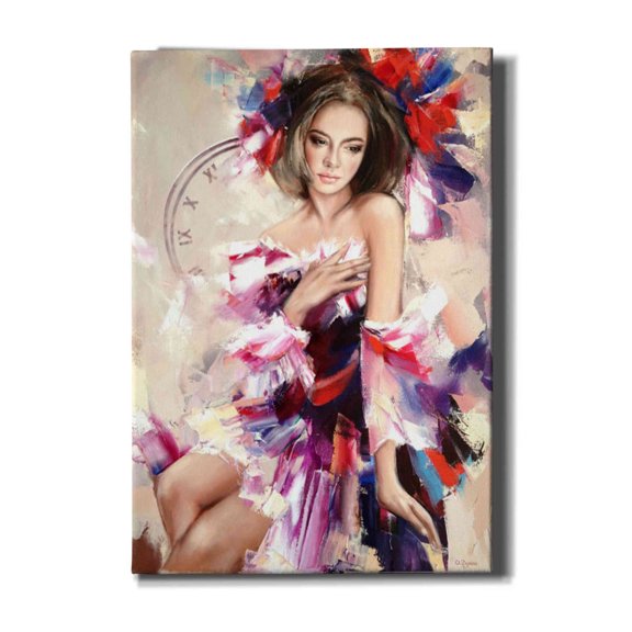 Epic Graffiti 'Before Midnight' by Alexander Gunin, Canvas Wall Art, 18"x26"