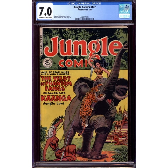Jungle Comics #122 - CGC 7 Comic Book