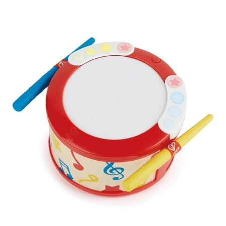 UPC: 6943478031128 | Hape Electronic Drum Musical Instrument Toy W/ Lights & Guided Play