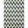 thumbnail image 2 of Allstar Blue Woven Hand Carved Chevron Geometric Area Rug (7' 9" x 10' 5"), 2 of 4