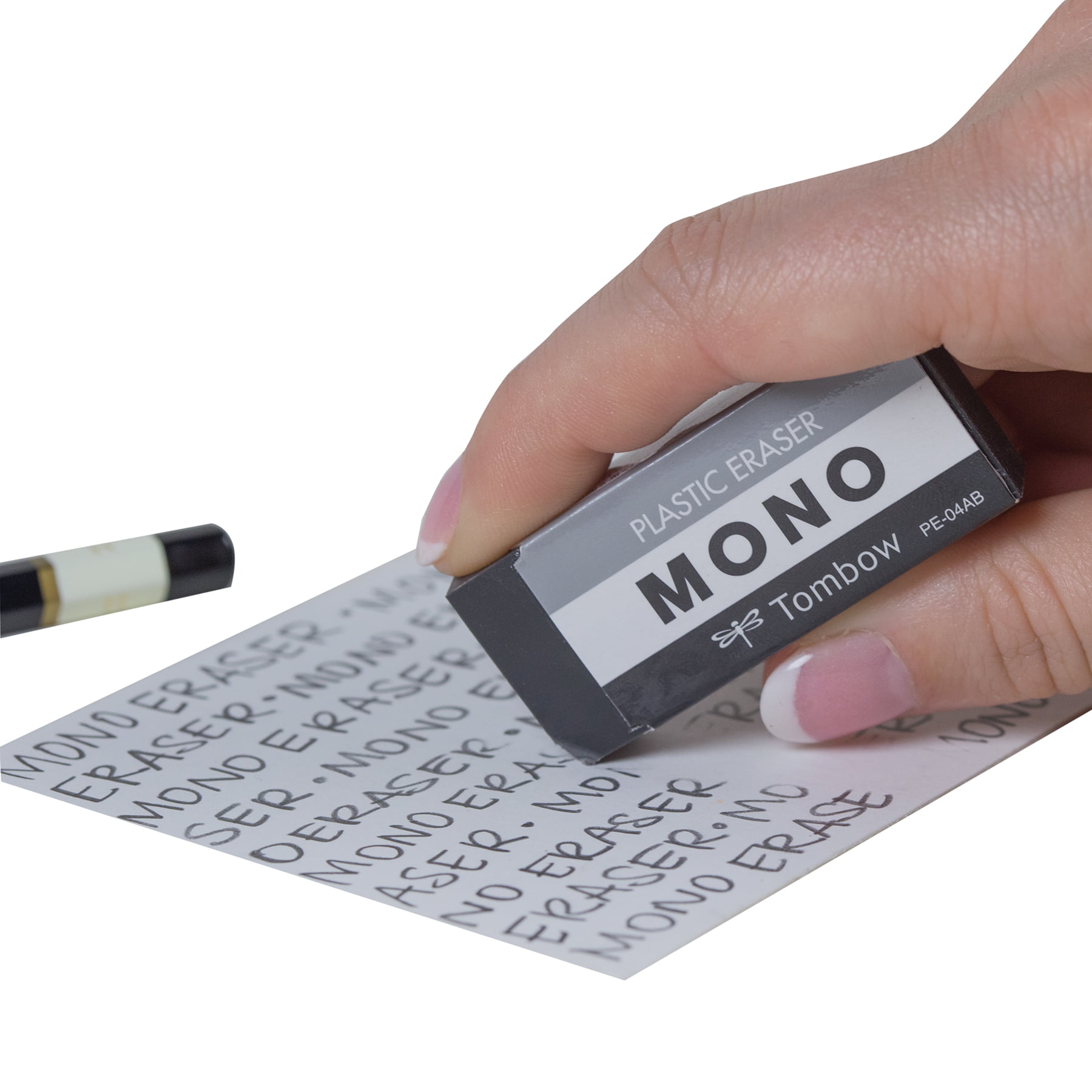 Tombow MONO Medium Plastic Eraser-Black 