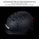 thumbnail image 2 of Casco con luz de advertencia integrado para bicicleta, protector de equilibrio para coche, deportes al aire libre, Scooter Eléctrico, gorra de montar Fivean Cascos de ciclismo, 2 of 2