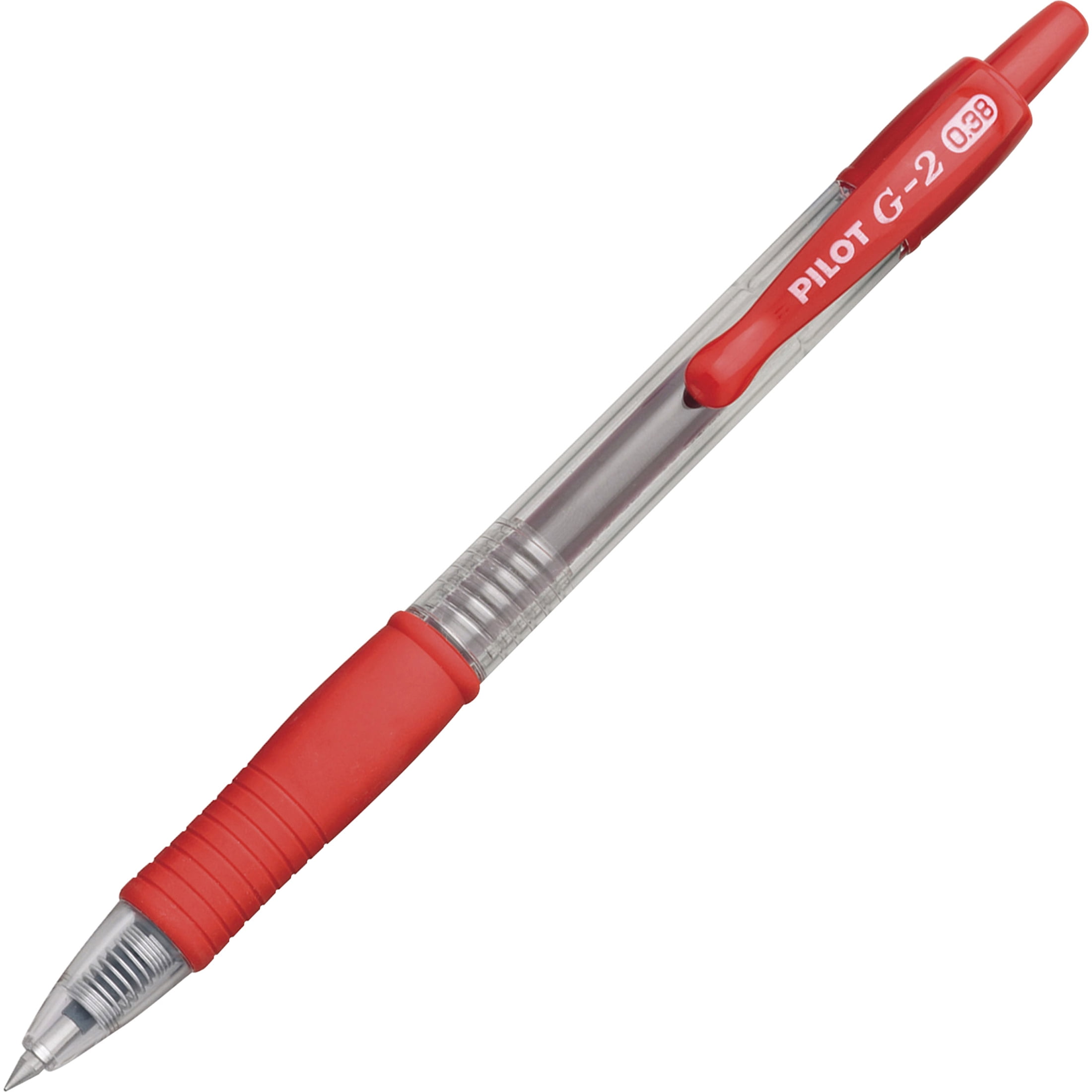 Pilot G2 Premium Retractable Gel Ink Pen Red Ink Ultra Fine Dozen 31279