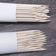 thumbnail image 3 of FNNMNNR 100 Pcs Wood Nail Sticks Double Sided Multi Functional Cuticle Pusher Remover Manicure Pedicure Tool, 3 of 7