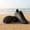 Black, variant on Couple Five Toe Water Shoes, Quick Dry Barefoot Aqua Shoes for Beach, Swimming, Hiking & Outdoor Sports