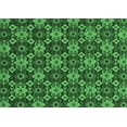 thumbnail image 1 of Ahgly Company Indoor Rectangle Abstract Emerald Green Modern Area Rugs, 7' x 9', 1 of 4