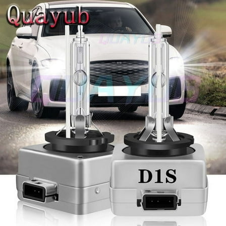 D1S HID Headlight Bulbs 35W White 6000k Bright For Jaguar XFR 2010-2011 Low Beam