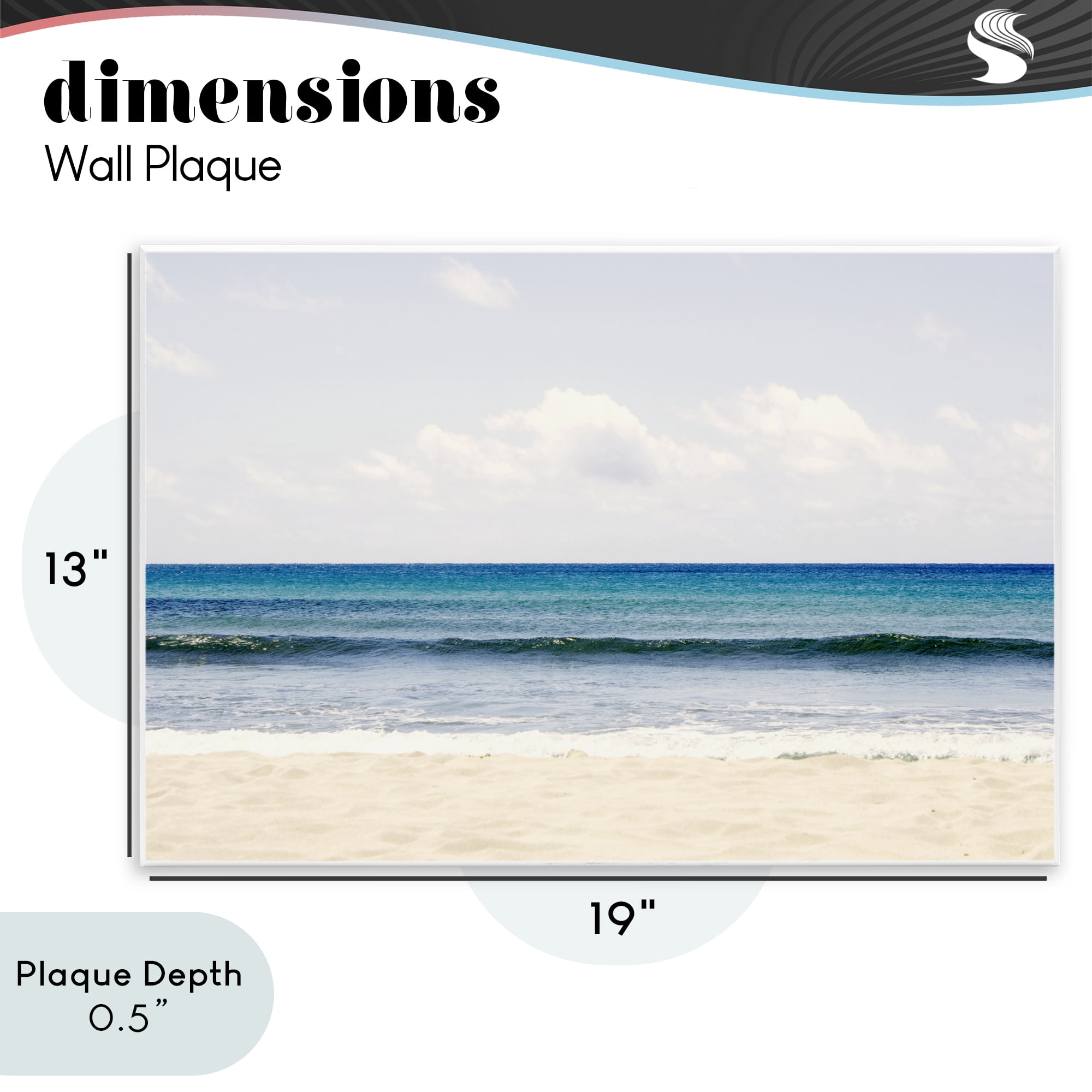 Stupell Industries Summer Seaside Escape Wall Plaque Art, design by Gemma Bardot