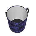 thumbnail image 3 of ZICANCN Blue Mandela Fractal Spiral Laundry Basket Organizer , Dirty Clothes Hamper for Bathroom Kids Girls Boys Laundry Hamper Small, 3 of 8