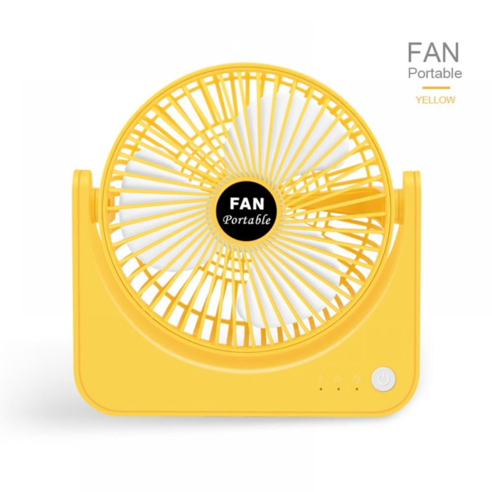 USB Desk Fan, 3 Speeds Portable Table Fan, Personal Min Fan,Small