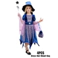 thumbnail image 4 of Disfraz de vampiro de Halloween para niñas, vestido de fantasía para carnaval, bruja, Joker, Cosplay, pesadilla antes de Navidad, Sally, 4 of 5