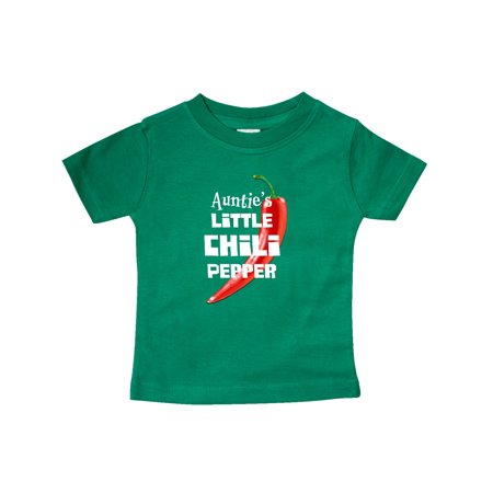 

Inktastic Auntie s Little Chili Pepper Gift Baby Boy or Baby Girl T-Shirt