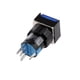 thumbnail image 3 of 24 * 19 Mm / 19*19Mm Interruptor de Botón Pulsador DC 12V / 24V Auto-bloqueo led lámpara Para Conttor, 3 of 4