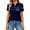 Navy-C-170403aa, variant on Trgacdwlo 1776-2026 250th Anniversary USA Womens Polo Shirts Patriotic Short Sleeve Golf Polo Shirt Women Tunic Shirt Blue XXXL