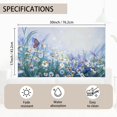 thumbnail image 5 of Daisies Door Mat, 17 x 30 Inch Butterfly Welcome Doormat Decorative Home Floor Mat,Non Slip Rubber Back and Strong Water Absorption for Outdoor Indoor Entrance Decor, 5 of 6