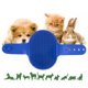 thumbnail image 4 of Cepillo de baño de espuma para mascotas, peine de champú de aseo, cepillo de piel de masaje y cabello limpio para perros o gatos (azul) Adepaton WFLD-206, 4 of 8