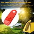 thumbnail image 5 of Rawiri Clips para Lona, Agarre de Bloqueo Resistente, para toldos, Camping al Aire Libre, marquesinas para Caravanas, Cubiertas para Coches, 6 Piezas, 5 of 5