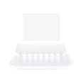 thumbnail image 1 of MasteelfCA 100Pcs File Index Office Crafts Transparent Smooth Professional Hanging Label Film Durable Stationery Bookmark Folder, 1 of 7