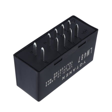 12V LED Flash Relay Car Turn Model LM487, Max 300W Power Automotive Turn Signal Repair Parts