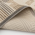 thumbnail image 5 of Loomaknoti Fortune Josay 6' x 9' Gray Geometric Indoor/Outdoor Area Rug, 5 of 6