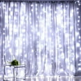 thumbnail image 1 of !USB 300 LED Curtain String Remote Flash Fairy LightsGarland Control For New Year Christmas Outdoor Wedding Home decor White, 1 of 6