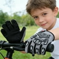 thumbnail image 2 of Krdevn Kids Motocross Gloves Breathable Protective Dirt Bike BMX Riding Gloves for Boys Girls Size:8-12 Years, 2 of 4