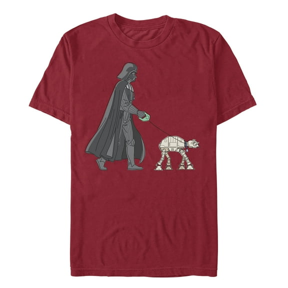 Men's Star Wars Darth Vader AT-AT Walker Graphic Tee Color: Cardinal Size: XL