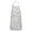 Light Grey Leaf, variant on Light Grey Leaf Like Pattern Apron-Garden Aprons for Women with Pockets-Cotton Linen Waterproof Kitchen Cooking Gardening Aprons Adjustable for Kitchen,Cooking,BBQ and Salon 33x27 Inch