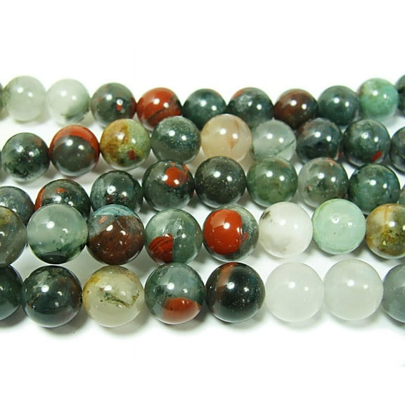 8mm African Blood Quartz Round Beads ForJewelry Making