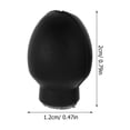 thumbnail image 2 of HEALEEP 1 Paire de Capuchons en Caoutchouc Protecteur de Tambour Noir Haute Élasticité Réduction de Bruit pour Musiciens Pratique, 2 of 8