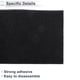 thumbnail image 4 of Ofertas Únicas 1 Pc Cinta de Gancho y Bucle Universal con Adhesivo de Un Solo Lado Soporte para Teléfono de Oficina en Casa Cinta Adhesiva Negra 16.40ftx4.33", 4 of 6