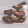 thumbnail image 5 of Women's Orthopedic Slope Heel Sandals 2025 Closed Toe Solid Color Fashion Breathable Casual Low Heel Slope Heel Shoes, 5 of 5