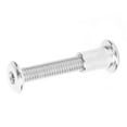 thumbnail image 3 of Tornillo de cabeza plana, 10 pares de tuercas de cabeza plana hexagonal Tuerca de acero al carbono Solución innovadora, 3 of 7