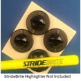 thumbnail image 2 of Stride KlickFix Pen Holder, Adhesive for Wall Desk Clip Board or Flat Surface, 4 Each, Black (04114), 2 of 7