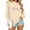 #167-Beige, variant on Women's Christmas Shirt Long Sleeve Merry Christmas Sweatshirts Casual Pullover Tops Gifts