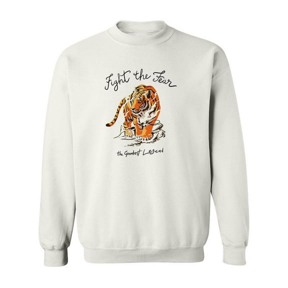 Fight The Fear Sweatshirt Men -Image by Shutterstock, Male XX-Large