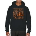 thumbnail image 5 of UGP Campus Apparel Straight Outta Cincinnati - Ohio Football Hometown Pride Hoodie - Medium - Black, 5 of 6