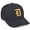 Charcoal, variant on Premium Mid Profile Hat Semi Curved Visor Navy Cap Black Gold Gothic Embroidered, Letter R