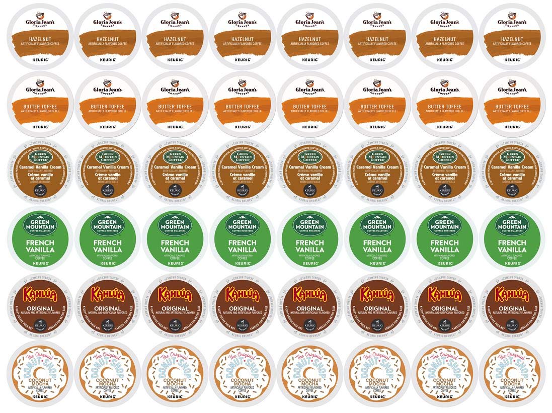 Keurig Flavored Coffee Collection 48ct. KCups Pods Variety Pack