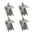 thumbnail image 5 of Toyvian 4-Pack Metal Shelf Clips with Raised Design for Easy Installation of Refrigerator and Freezer Shelves, 5 of 8