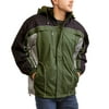 Climate concepts men's fleece lined jacket with removable hood