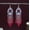 2048, variant on Delicate Earrings Bohemian Retro Fringed Red Earrings Ethnic