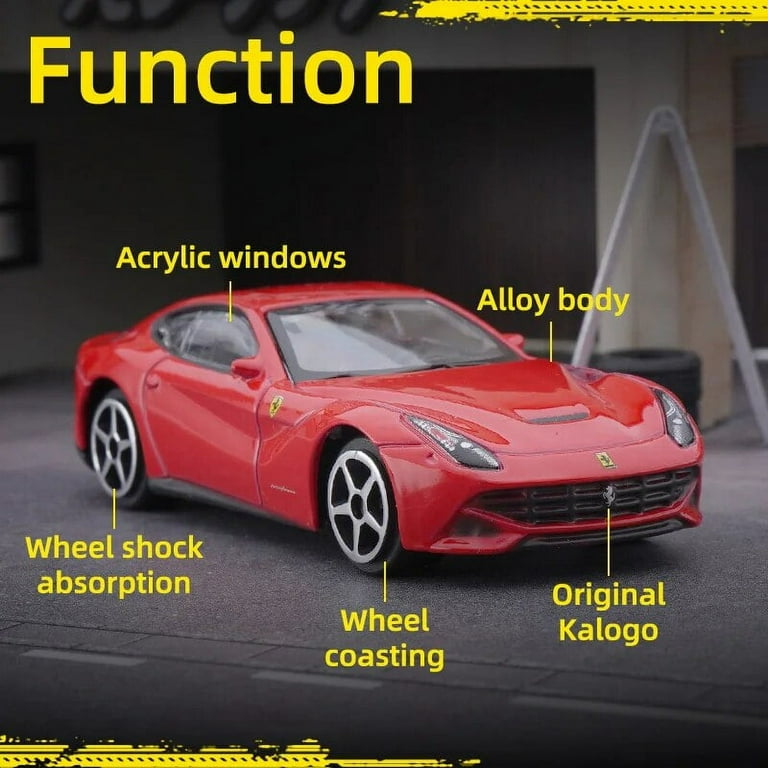 Bburago 1:64 Ferrari Model Car SF90 F430 ROMA 488PISTA Bburago 1:64 Ferrari Model Car SF90 F430 ROMA 488PISTA