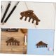 thumbnail image 2 of Wooden Scalp Massage Comb Fine Tooth Sandalwood Hair Comb Ergonomic Grip for Women Relaxation, 2 of 4