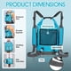 thumbnail image 4 of Bolsa impermeable MORXPLOR con tapa enrollable y funda para teléfono móvil, 30 L, 4 of 7