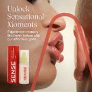 Sense Water Based Lubricant, 145ml Silky Smooth Personal Lubricant, Long Lasting Lube, Made in USA