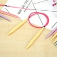 thumbnail image 2 of 10 Pairs Plastic Change Head Circular Knitting Needle Crochet Hooks Set, 2 of 6