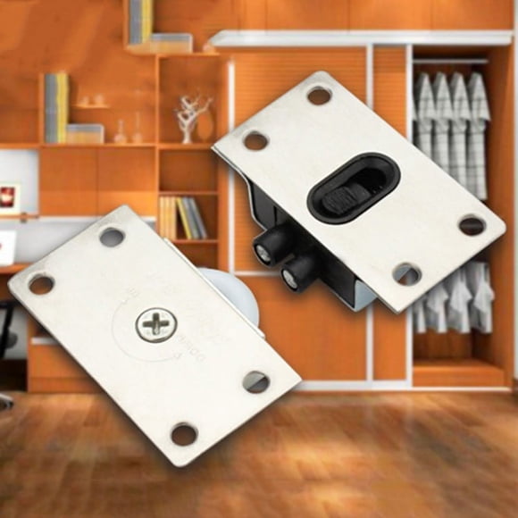 Stainless Steel Sliding Door Wheel Cupboard Pulley Hanging Wardrobe Furniture