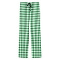 thumbnail image 6 of purcolt Mens Plaid Pajama Pants Drawstring Elastic Waist Lightweight Sleep Pants Lounge Pants Sleepwear PJ Bottoms with Pockets, 6 of 7